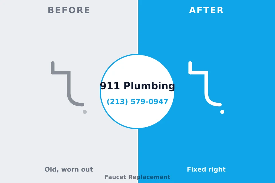 Before and after: plumbing company Greeneville, TN
